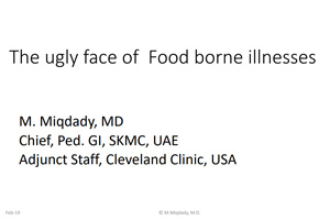 Food Borne Infections